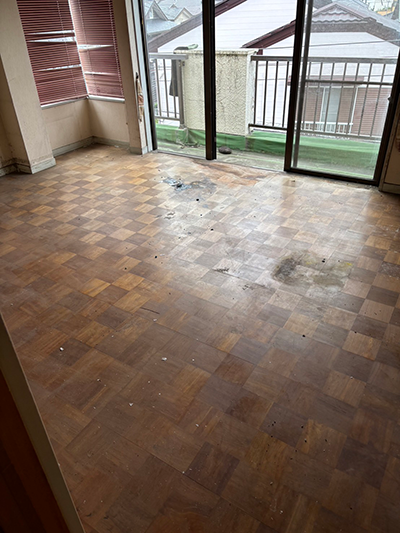 相続した実家の居室を含む片付け