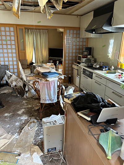 長年使用されていなかった実家の片付け｜施工前